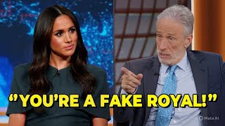 Meghan Markle Kicked Off Jon Stewart’s Show After Heated Argument