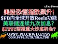 美股恐慌指数飙升! $FB向全球开放Reels功能 美联储连续九次加息？ $ETSY财报重大抄底机会? UPST,FB,CRWD,ETSY, COIN,PYPL,PLTR,TSLA,TDD