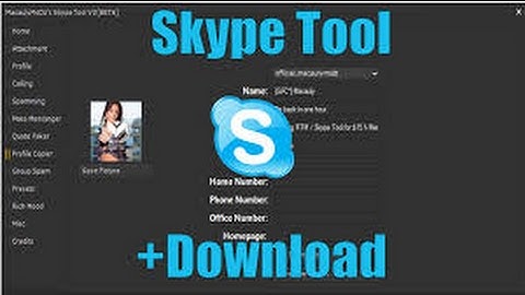 INSANE SKYPE TOOL By MerKii + FREE DOWNLOAD!
