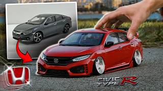 From Stock to Stance Honda Civic 10th Gen Custom Diecast Build