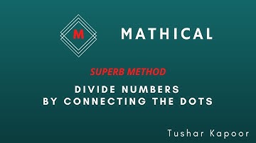Divide Numbers by connecting the dots
