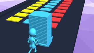 Stack Colors Walthrough Gameplay | Stack Colors Android iOS Mobile Game  screenshot 1