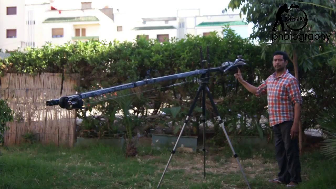 DIY How to make Jib Camera Crane 2018 - YouTube