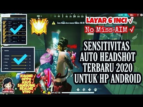 Sensitivitas ff auto headshot terbaru 2020 ( Player