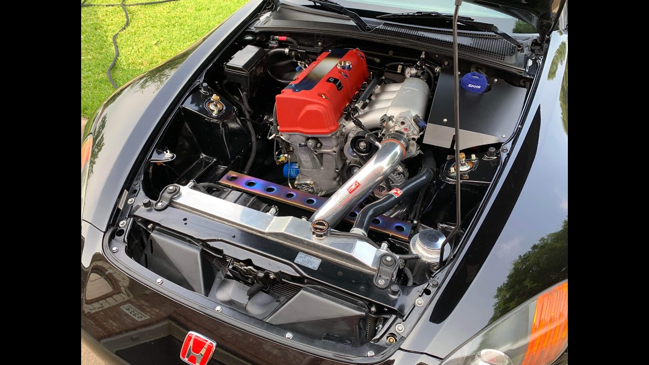 Honda S2000 AP1 dyno with K24 swap