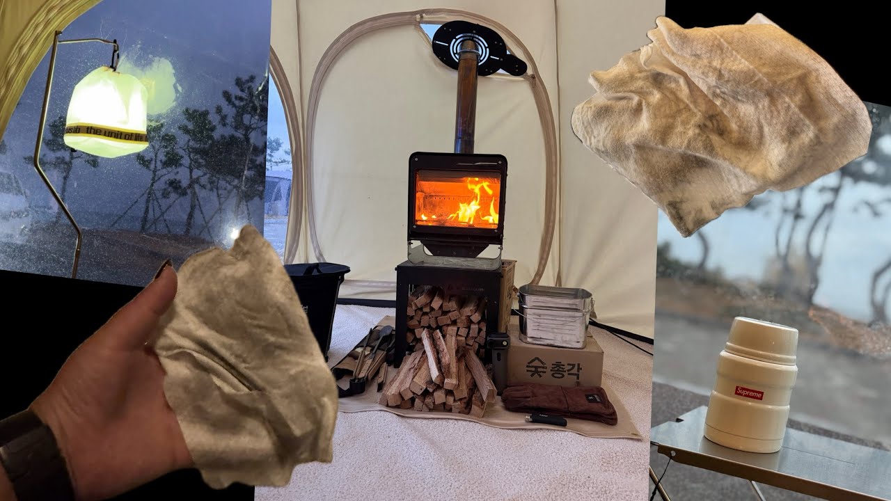 동계 캠핑의 시작을 불완전연소로 시작하는 캠퍼가 있다?!