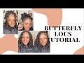 Butterfly Locs Tutorial (No Crochet)| Beginner Friendly| My First Time