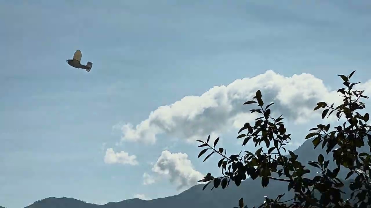 Homemade Slow flyer RC trainer plane