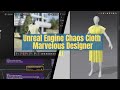 How To Create Cloth Asset in Unreal | USD to Unreal Engine Chaos Cloth Workflow