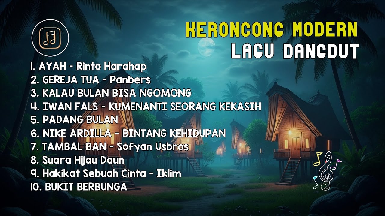 Keroncong Modern Hits | Ayah x Gereja Tua