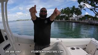 Hydra-sports 3000 CC Repowered with Twin 300HP Suzuki Outboard by Atlantic Marine