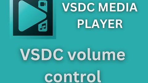 Vsdc volume control | How to open properties window in vsdc | Smart Tech