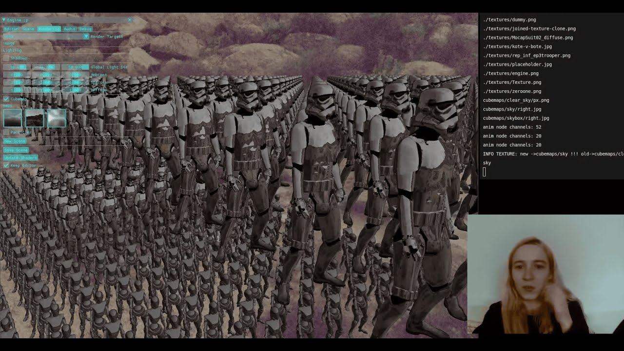 writing my own game engine (vulkan/c++) // just brake thing/just fixed thing/was just testing thing