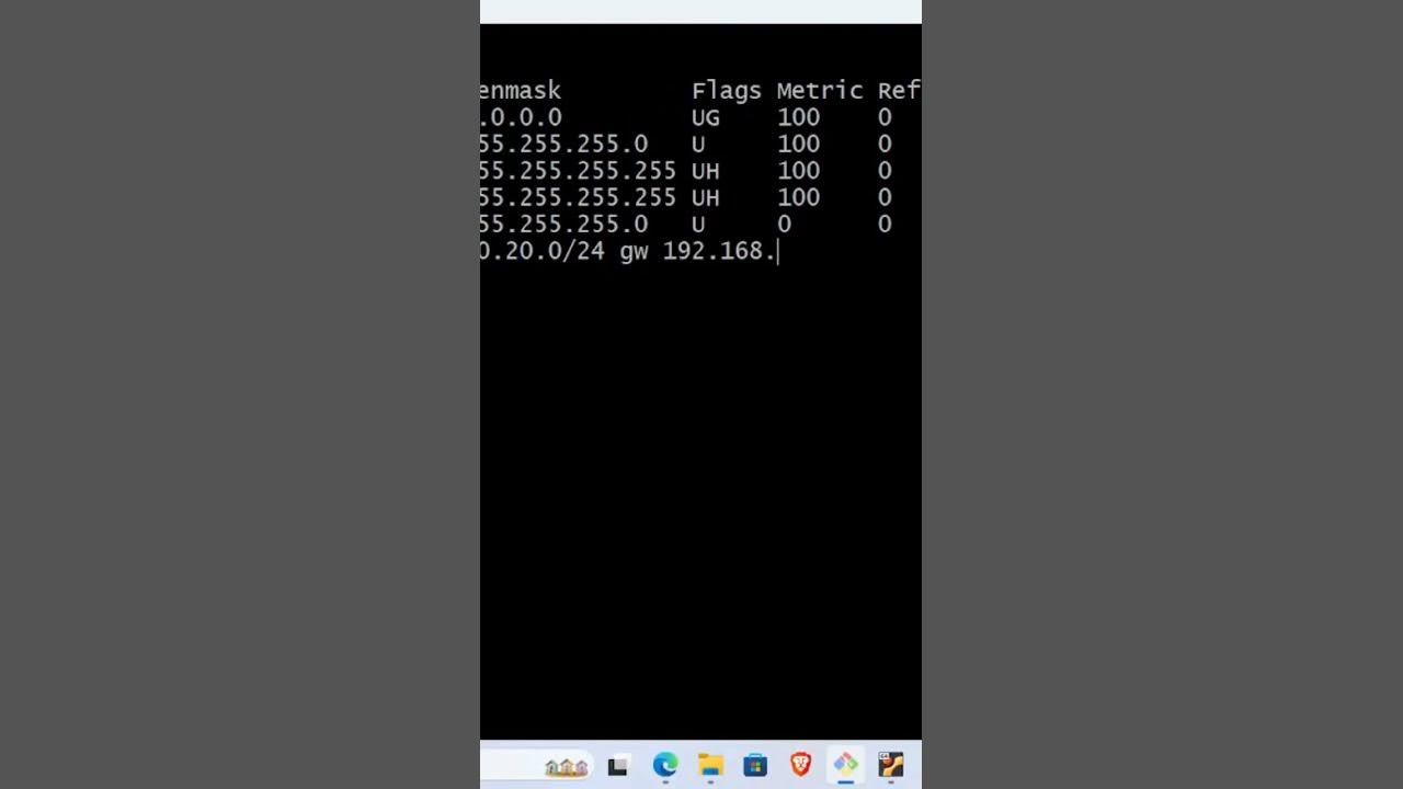 Using routes in linux routes linux youtube