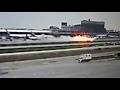 Видео с камер аэропорта Шереметьево, как SSJ-100 ударяется при посадке