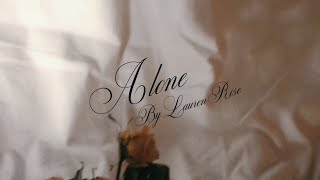 “Alone”by Lauren Rose (Lyric Video)