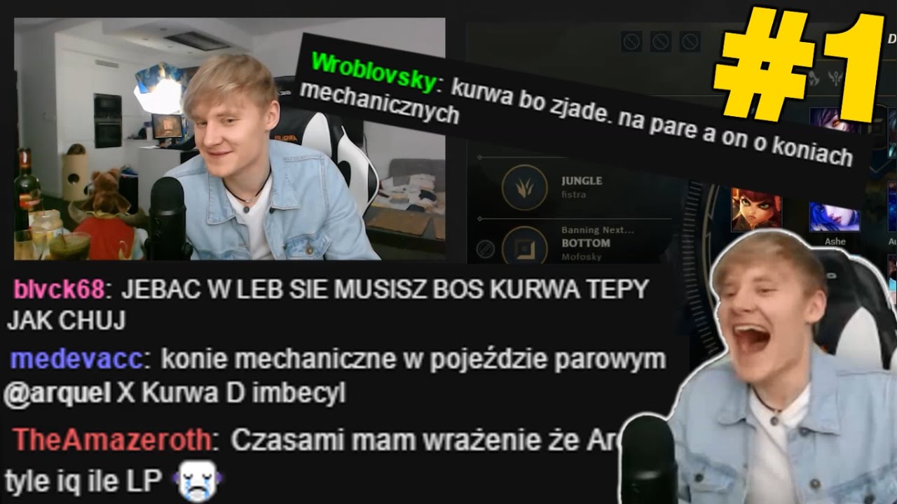 #1 ARQUEL - FIRMÓWECZKI, TYMEK HATER, TELEFON DO PIZZERI, BAN ZA RASIZM?!