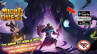 MIGHTY QUEST ROGUE PALACE (Mod APK) FULL VERSION | like DeadCell Rogue Lik | android mobile gameplay screenshot 5