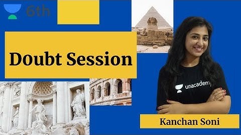 Doubt Solving Session | Social Studies | Unacademy Class 6 | KanchanSoni