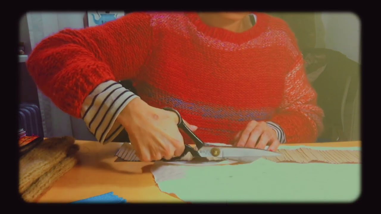 縫い物　手芸　ASMR 【作業動画】　