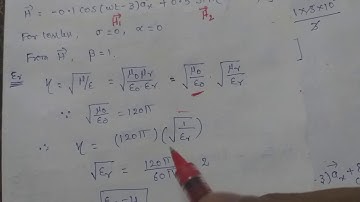 EMTL UNIT 4 EM WAVE CHARACTERISTICS IMPORTANT PROBLEMS JNTUA R15