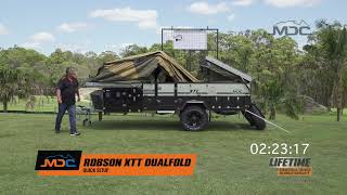 Quick Setup: MDC Robson XTT Pop up Camper