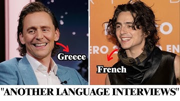 Top 10 Times Celebs Did Interviews in Another Language