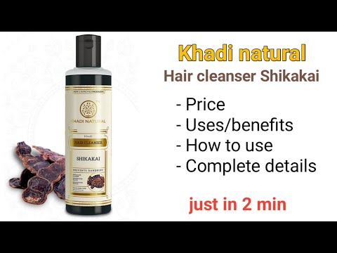 Khadi shikakai hair cleanser