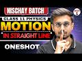 Class 11 Physics Motion in a Straight Line 🔥 | Complete Chapter One Shot | NCERT + Numericals
