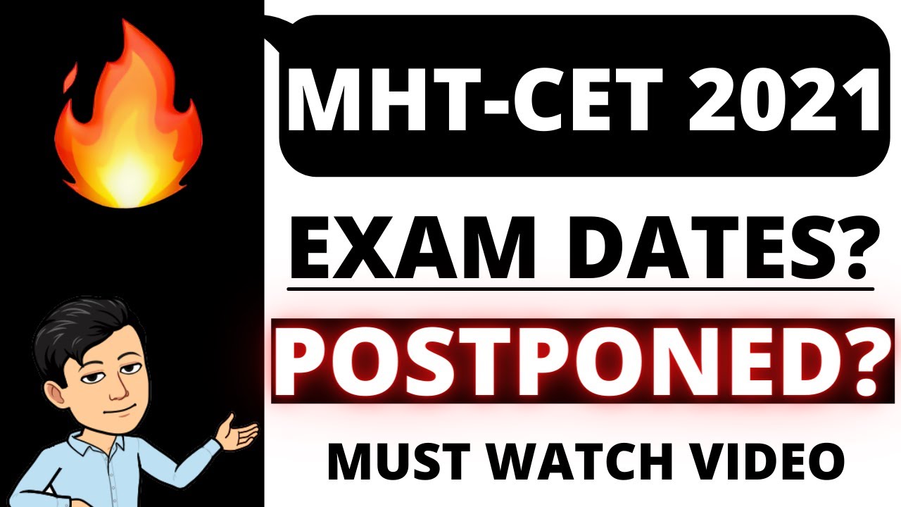 MHT CET 2021 🔥 MHT-CET 2021 Exam Dates & Postponed? ❤️ Strategy & Preparation for 
