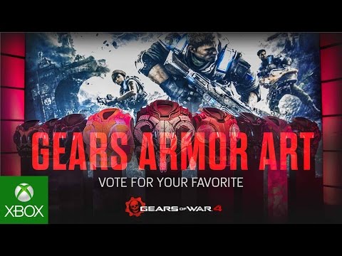 Gears of War 4 - The Gears of War Armor Art.  VOTE TODAY.