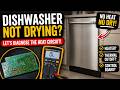 No Heat = No Dry! Dishwasher Fix You NEED to Know 👀 Let’s break down what’s actually going on