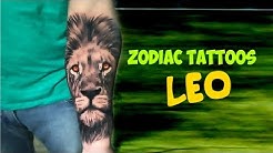 Zodiac Signs Tattoos: LEO 