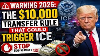 🚨 WARNING 2026: The $10,000 Transfer Rule That Could Trigger ICE – Stop Sending Money NOW!