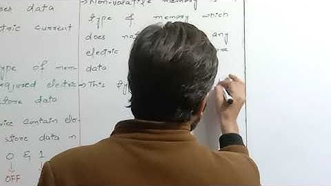 what is volatile & non-volatile memory? Their working & characteristics. @csworld810 #subscribe #ram