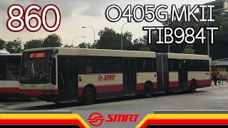 TIB984T on 860 | SMRT Mercedes Benz O405G (Hispano MKII)