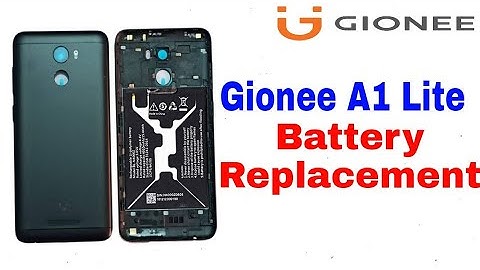 Gionee A1 lite battery replacement.vary easy tricks