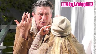 Billy Baldwin & His Wife Chynna Phillips Stop For Coffee Amid Drama With Sharon Stone In L.A.