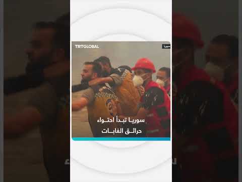سوريا: جهود لاحتواء حرائق الغابات