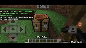 Flint Tools and Prismarine V2 Plugin for PocketMine-MP Download