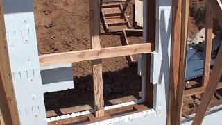 Insulated Concrete Forms Installation - Window Openings 13