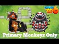 Bloons td 6  monkey meadow chimps with primary monkeys only