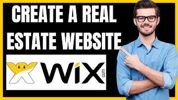HOW TO CREATE A REAL ESTATE WEBSITE ON WIX
