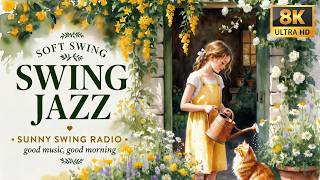 Peaceful Garden Vibes | Soft Swing Jazz & Cozy Rainy Day Playlist | A Quiet Spring Afternoon screenshot 4