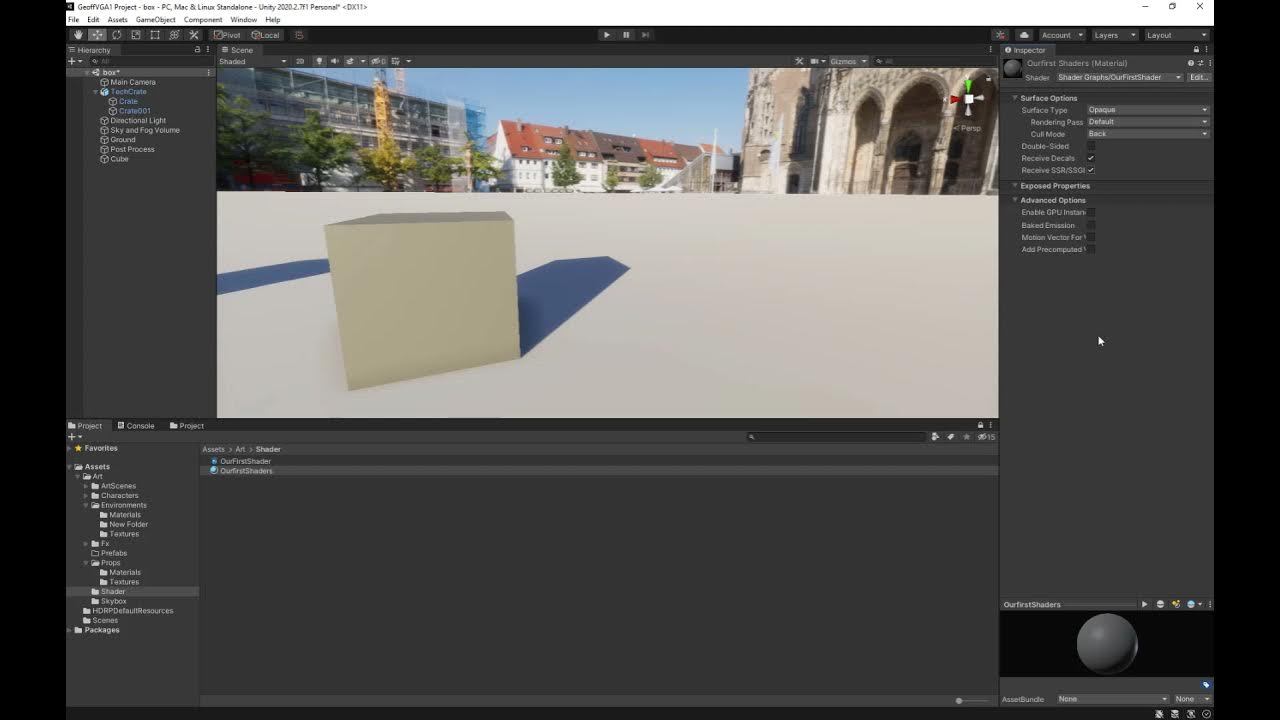 Unity 2025 1. Редактор шейдеров юнити. unity 2025. shader test scene unity.