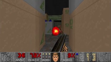 DooM II [MAP04 - The Focus] w/Commentary (Ultra-Violence 100%) Walkthrough