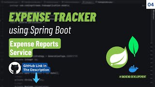 Expense Reports Service | Expense Tracker | Spring Boot Projects | Hindi