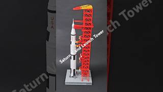 Saturn V + Umbilical Tower! #shorts @GOODesignlabs