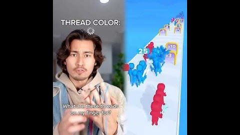 POV Everyone’s given 3 threads to choose from when they’re born…