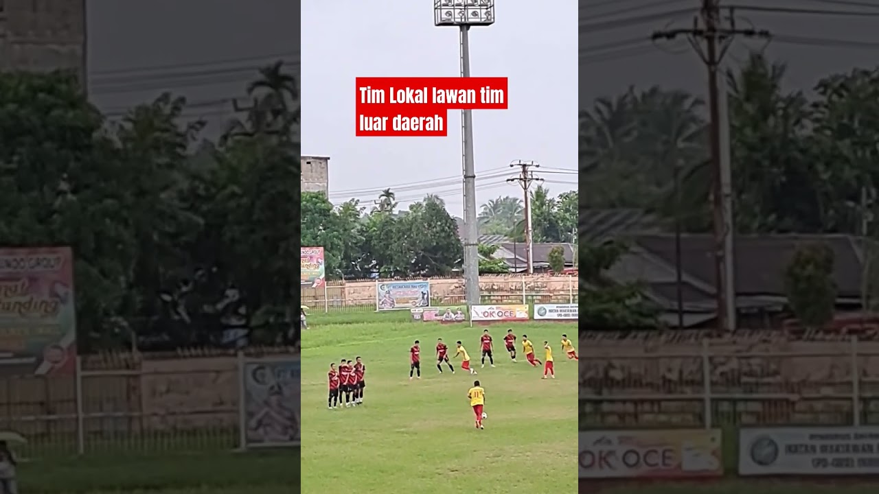 Tim lokal lawan Tim luar daerah 
